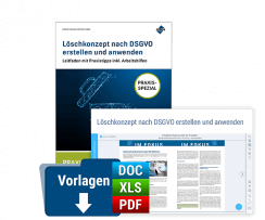 cover_Löschkonzept nach DSGVO erstellen und anwenden