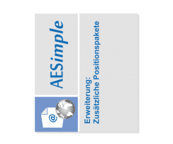 cover_AESimple - Erweiterung: Zusätzliche Positionspakete